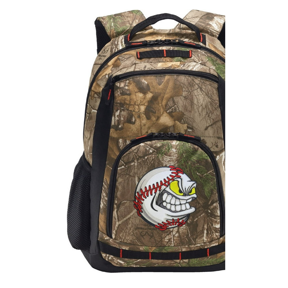 RealTree Camo Baseball Backpack Baseball Camo Backpack with Laptop