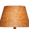 thumbnail image 2 of Riza 29 Inch Urn Table Lamp Carved Trellis Cut Rich Oak Brown Hydrocal - Saltoro Sherpi, 2 of 5