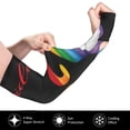 thumbnail image 3 of Picia Lgbt Gnome Arm Sleeves for Men and Women - Tattoo Cover Up UPF 50+ Cooling Sports Sleeve for Basketball Golf Football-One Size, 3 of 8