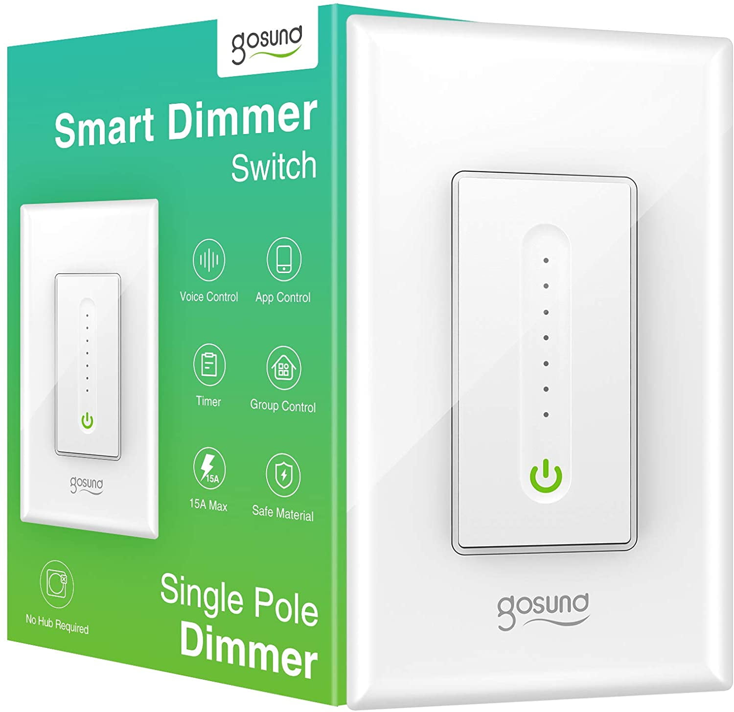 Gosund Smart Dimmer Switch Wifi Wall Light Switch Work With - Temu