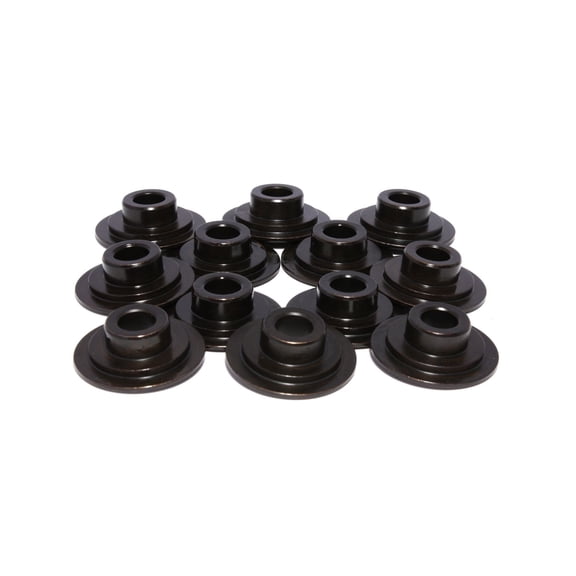 COMP Cams 744-12 7 Degree Steel Retainer Set of 12 for 3/8 Valve w/ 1.437-1.500 Spring
