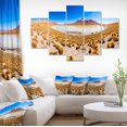 thumbnail image 1 of Panorama du Lac Bolivia Altipalno - Œuvre d'Art Moderne sur Toile de Paysage Marin, 1 of 3