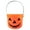 Style2-Orange, variant on PPKVUFD 4Pcs Halloween Portable Pumpkin Bucket Trick or Treat Pumpkin Candy Pail Holder, Style1-Orange(6inch)