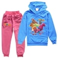 thumbnail image 2 of Conjunto de chándal para niñas, sudadera con capucha y pantalones de algodón, disfraz de Acción de Gracias para niños pequeños zhangmenya LED, 2 of 2