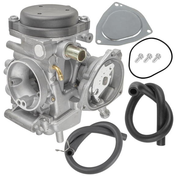 ATV Carburetor Replacement for Can-Am Outlander 400 2003-2008 - Direct Fit 398cc, Adjustable Jetting System with Anti-Clog Venturi