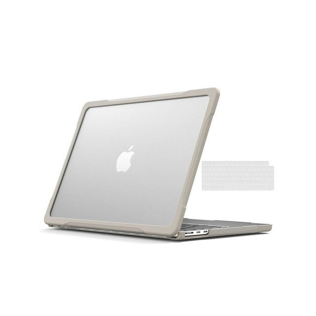 Compatible with MacBook Air 13.6 inch 2022 2023 2024 Release A3113 M3 A2681 M2, Rugged Hard Shell Shockproof Cover with Keyboard Skin