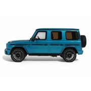 2024 Mercedes-Benz G 63 AMG Hyper Blue Magno Metallic 1/18 Model Car by GT Spirit