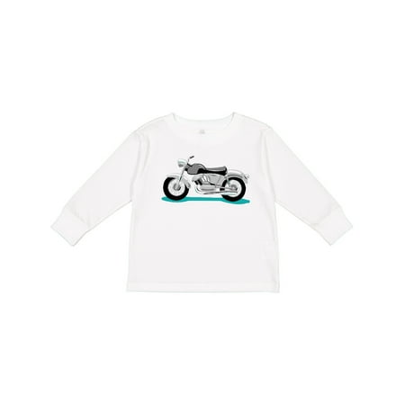 

Inktastic Motorcycle Gift Toddler Boy or Toddler Girl Long Sleeve T-Shirt