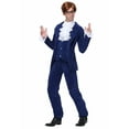 thumbnail image 1 of Costume de Balançoire Bleu Deluxe Grande Taille Années 60, 1 of 1