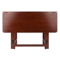 thumbnail image 5 of Winsome Wood Taylor Drop Leaf Table, Walnut Finish, 5 of 13