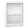 18 X 24 VINYL UTILITY SINGLE HUNG WINDOW - SINGLE GLAZED