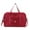 Wine, variant on Moocorvic Foldable Travel Duffel Bag Tote Carry On Luggage Sport Duffle Week-ender Overnight For Women And Girls