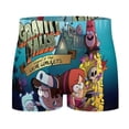 thumbnail image 4 of Gravity Falls Mens Boxer Briefs Active Stretch Breathable Underwear, Comfortable Gym Boxer Briefs, 4 of 7