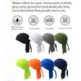 thumbnail image 5 of Do Rag Cycling Skull Cap Breathable Sweat Wicking Pirate， Motorcycle Head Bandana Wrap Cooling Helmet Liner for Women & Men, 5 of 9