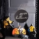 thumbnail image 5 of Señal de bienvenida de Halloween para decoración de puerta delantera, corona redonda de madera para colgar en la pared para fiesta navideña, 5 of 5