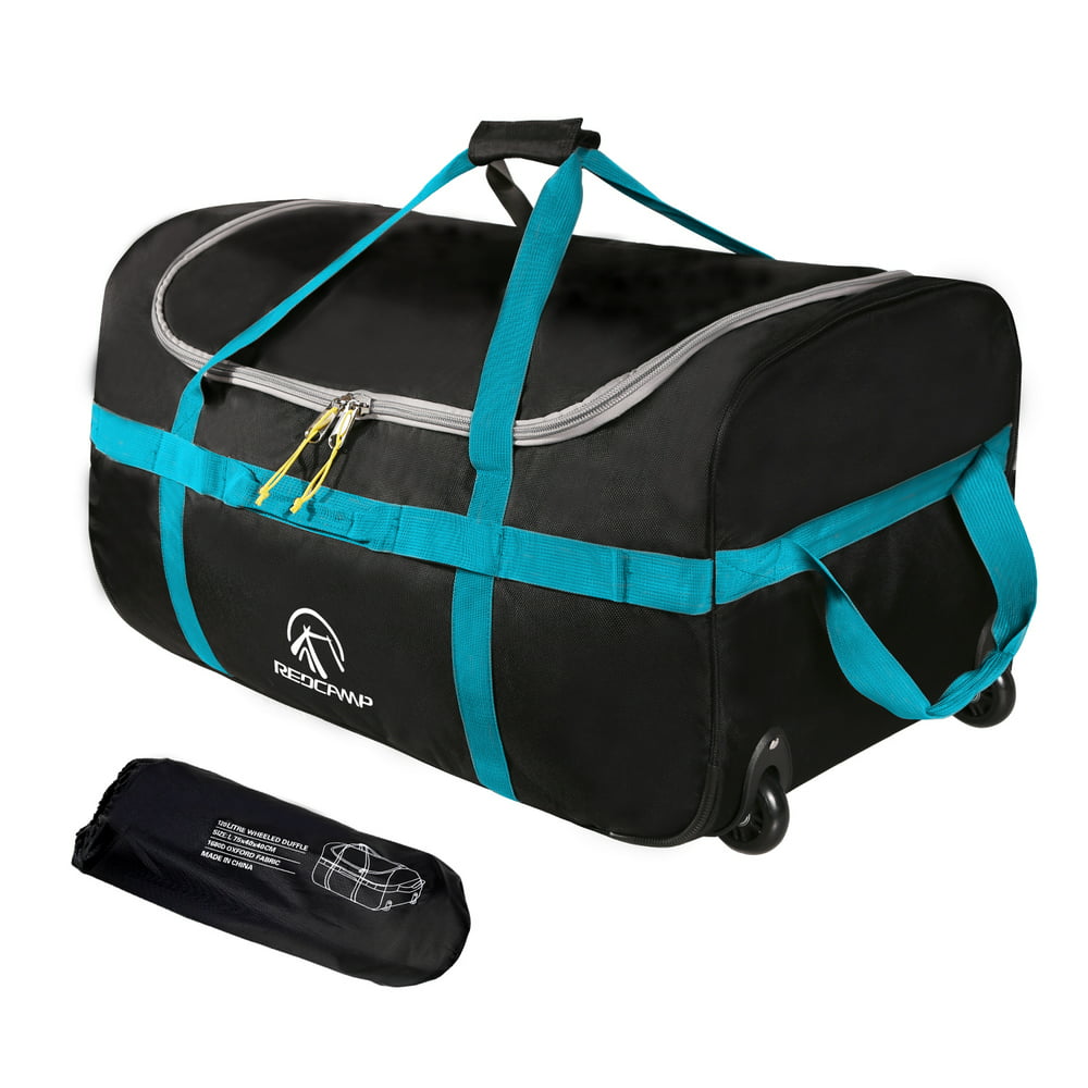 travel bag with rollers