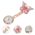 thumbnail image 3 of 1 pieza de mariposa en forma de mariposa reloj telescópico reloj de lactancia delicado reloj de bolsillo, 3 of 7
