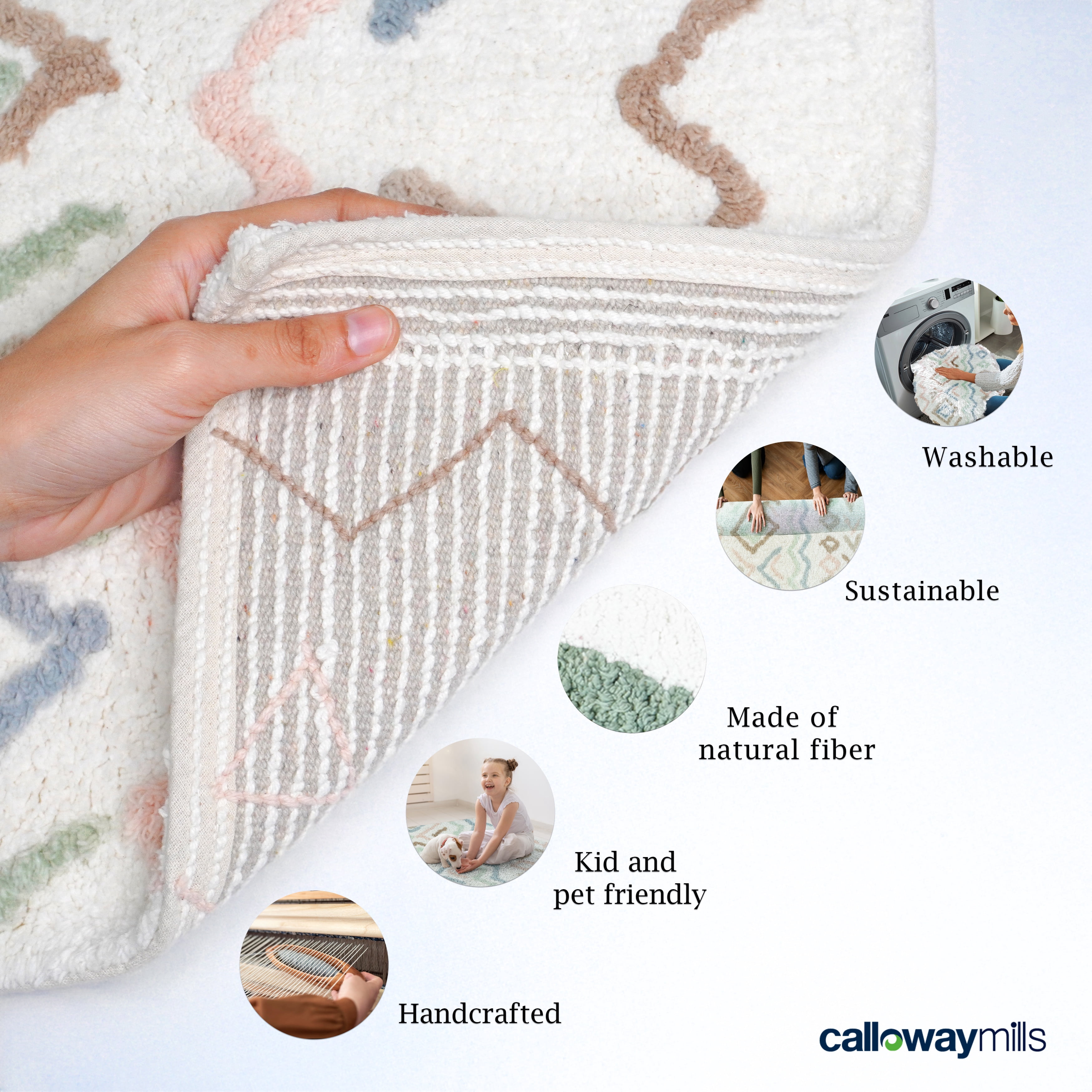 Calloway Mills 114142032 Boho 20" x 32"