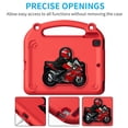 thumbnail image 2 of Allytechgroup Kids Case for iPad 9th/8th/7th Generation 10.2-Inch (2021/2020/2019 Release), Shockproof Shell Lightweight Handle Stand Anti-Scratch Non-Slip for Childern, Red, 2 of 4