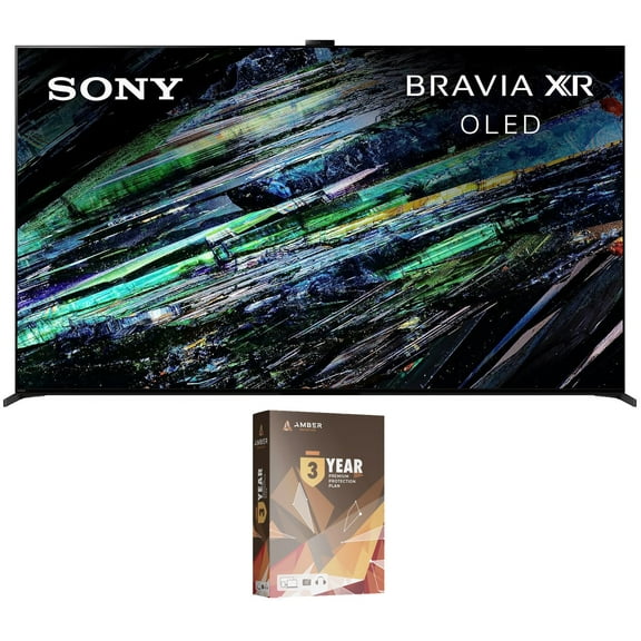 Sony XR77A95L 77 Inch QD-OLED 4K UHD Smart Google TV with AI Upscaling and 3 Year Amber Protection Plan (2023)