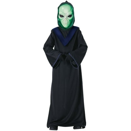 Halloween Glow in the Dark Alien Commander Child Costume