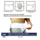 thumbnail image 3 of Hernia Belt for Men Women Abdominal Binder Lower Waist Support Belt for Umbilical Hernias Belly Button Hernias, 3 of 5