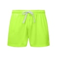 thumbnail image 4 of Only Moment Women's Summer Shorts Mesh Fabric Elastic Waist Wide Leg Casual Cotton Shorts Sets High Waisted Shorts Wowomen Light Green,L, 4 of 8