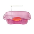 thumbnail image 2 of Lavabo para champú junto a la cama, duradero, ligero, para lavar el cabello en la cama, portátil con cojín para la cabeza para salón, hogar, fregadero Rosa, 2 of 8
