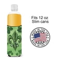thumbnail image 4 of St Patricks Day Fleur de lis Ultra Hugger for slim cans, 4 of 6