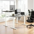 thumbnail image 4 of Scranton & Co Engineered Wood 60W L-Shaped Standing Desk in Storm Gray, 4 of 7
