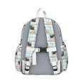 thumbnail image 3 of Pug with Crown Backpack for School,Cute School Bag,Schoolbag with Adjustable Shoulder Straps & Padded Back,13.4"x11"x4.7", 3 of 6