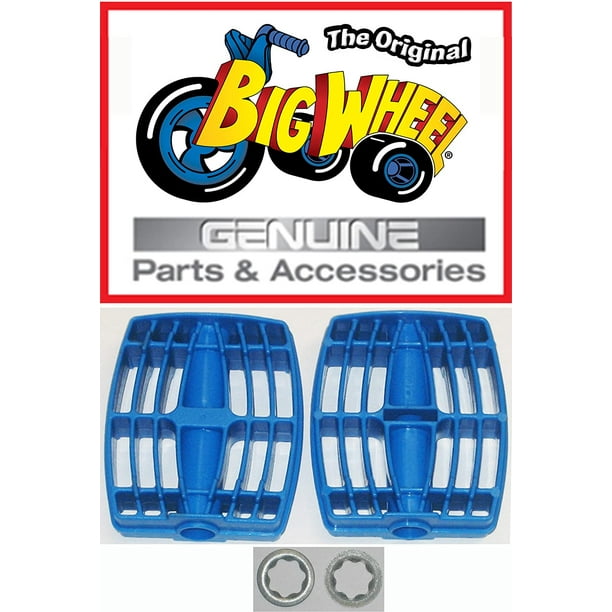 PEDALS & WASHERS for The Original "Classic" Big Wheel 16", Replacement Parts, Set of 2 Pedals