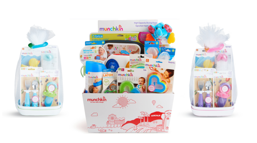 munchkin very important baby gift basket