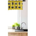 thumbnail image 3 of Ambesonne Cinema Window Valance, Clapperboards for Filmmaking, 42" x 18", Mustard and Charcoal Grey, 3 of 3