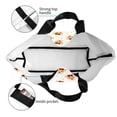 thumbnail image 4 of Balery Funny Corgi Bolsa Tote Estilo Estético con Cremalleras, Bolsa de Hombro, Bolsa de Compras Grande y Plegable, 4 of 8