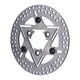 thumbnail image 3 of Discos de freno de motocicleta 220 mm/8,7 pulgadas Reemplazo medio flotante universal de acero inoxidable para Kawasaki Jadeshay A, 3 of 8