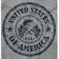thumbnail image 2 of Patriotic America Seal USA Americana Hoodie Sweatshirt Women Men Brisco Brands M, 2 of 6