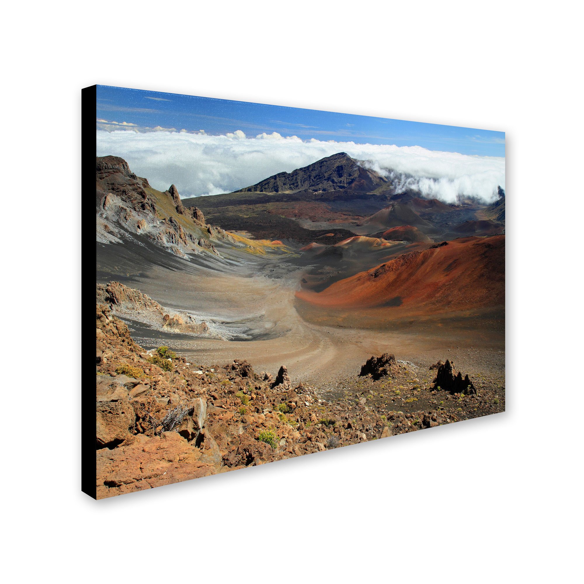Trademark Fine Art "Haleakala Maui" Canvas Art by Pierre Leclerc
