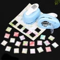 thumbnail image 2 of Postage Stamp Puncher for Paper Crafts Rectangular Stamp Decorative Shapes Punch Lever Action Craft Paper Punch for Scrapbooking Card Making DIY Gift Tags, 2 of 8