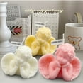 thumbnail image 5 of kjfeif Angel Candles Soy Scented Candles Hand Carved Aesthetic Candles for Home Decor Bathroom Bedroom Wedding Decor, 5 of 7