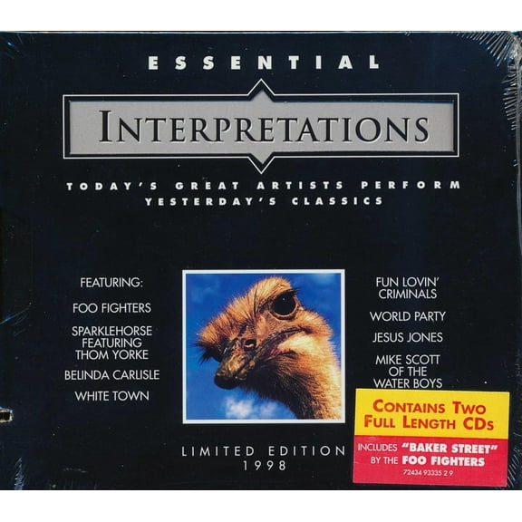 Foo Fighters Belinda Carlisle Sparklehorse CD - Essential Inter - 724349333529