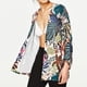thumbnail image 3 of Mujeres Chifón Playa Kimono Mariposa Aves Hojas Impresión Frente Abierto Loose Thin Bikini Cove Irfora Kimono de mujer, 3 of 7