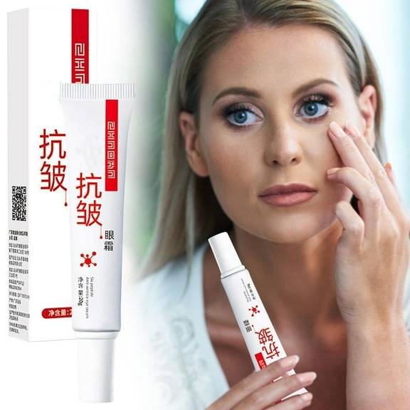 QunYou Antis-wrinkle Eye Cream Moisturizing Fine Lines Dark Circles Gentle Moisturizing Eye Bags Brightening Eye Hexapeptide Eye Cream