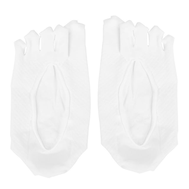 Chaussettes Invisibles pour Femmes, Chaussettes à Cinq Doigts, Clarté Remarquable