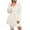 Beige, variant on Fluzzy Fleece Hooded Robes for Women with Belt Cozy Long Sleeve Mini Bath Robe with Pockets Soft Warm Winter Fall Sleepwear Pink S