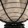 thumbnail image 5 of Papasan Chair Soft Thick Density Fabric Cushion and High Capacity Steel Frame with 360 Degree Swive, 5 of 6