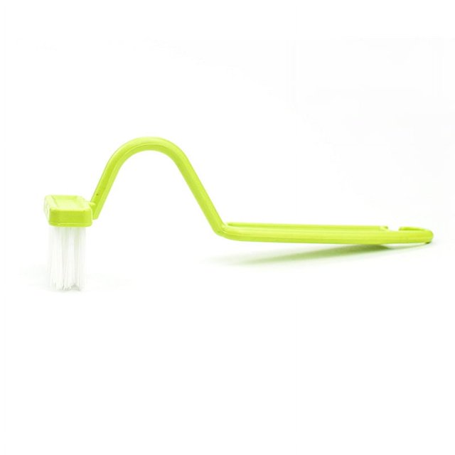 Cepillo de limpieza de inodoro para niños Cepillo de baño pequeño en forma de V en forma de S Mango curvo Cepillo sanitario Cepillo de plástico para baño