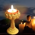 thumbnail image 3 of Portavelas de luz de té con forma de decorativa para fiesta de Zulema Portavelas, 3 of 8