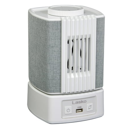 

Lasko SlumberBreeze 2-in-1 Personal Fan With White Noise SB101 White