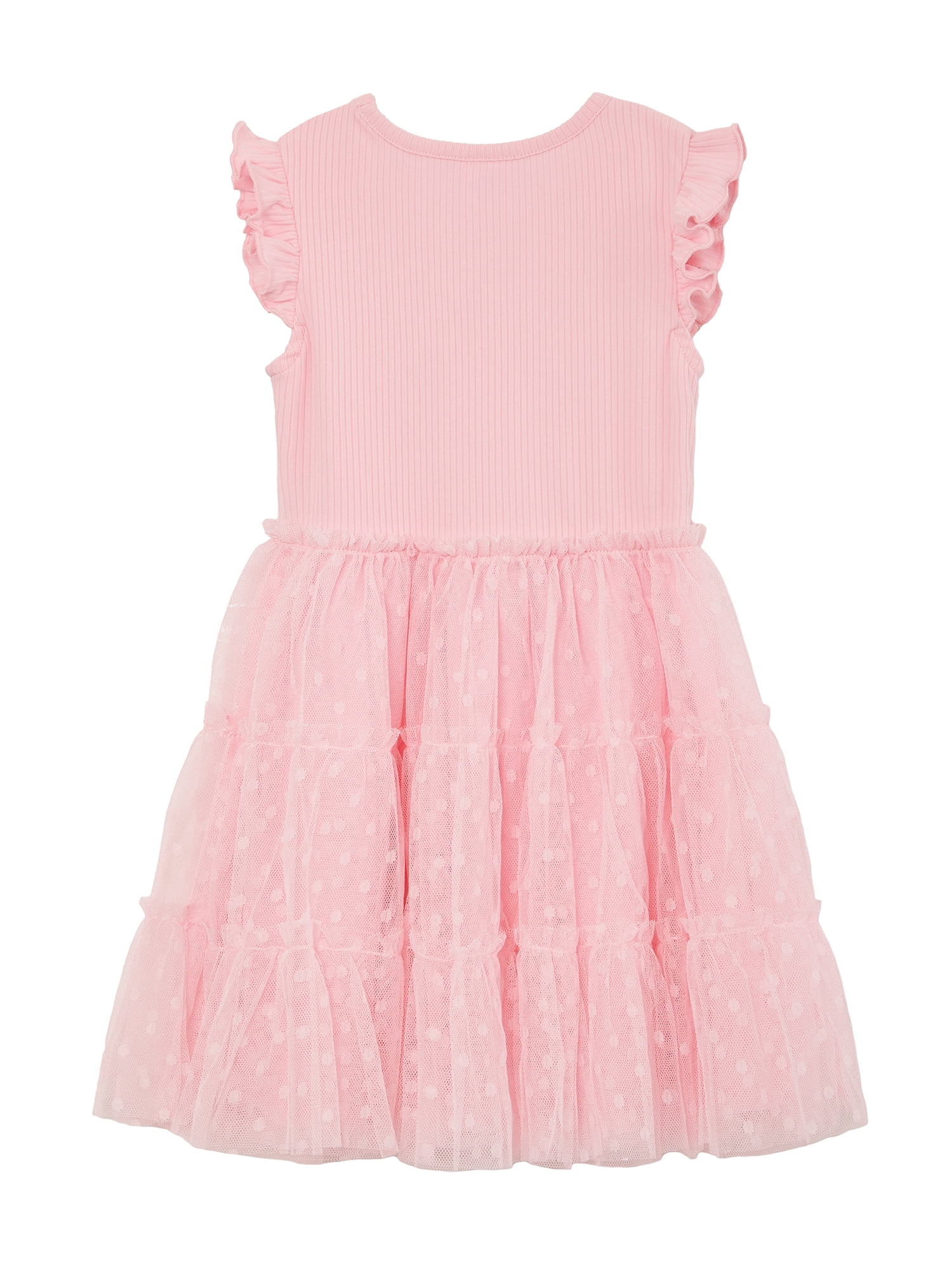 Way to Celebrate Toddler Girls Easter Tulle Tutu Dress, Sizes 12M-5T